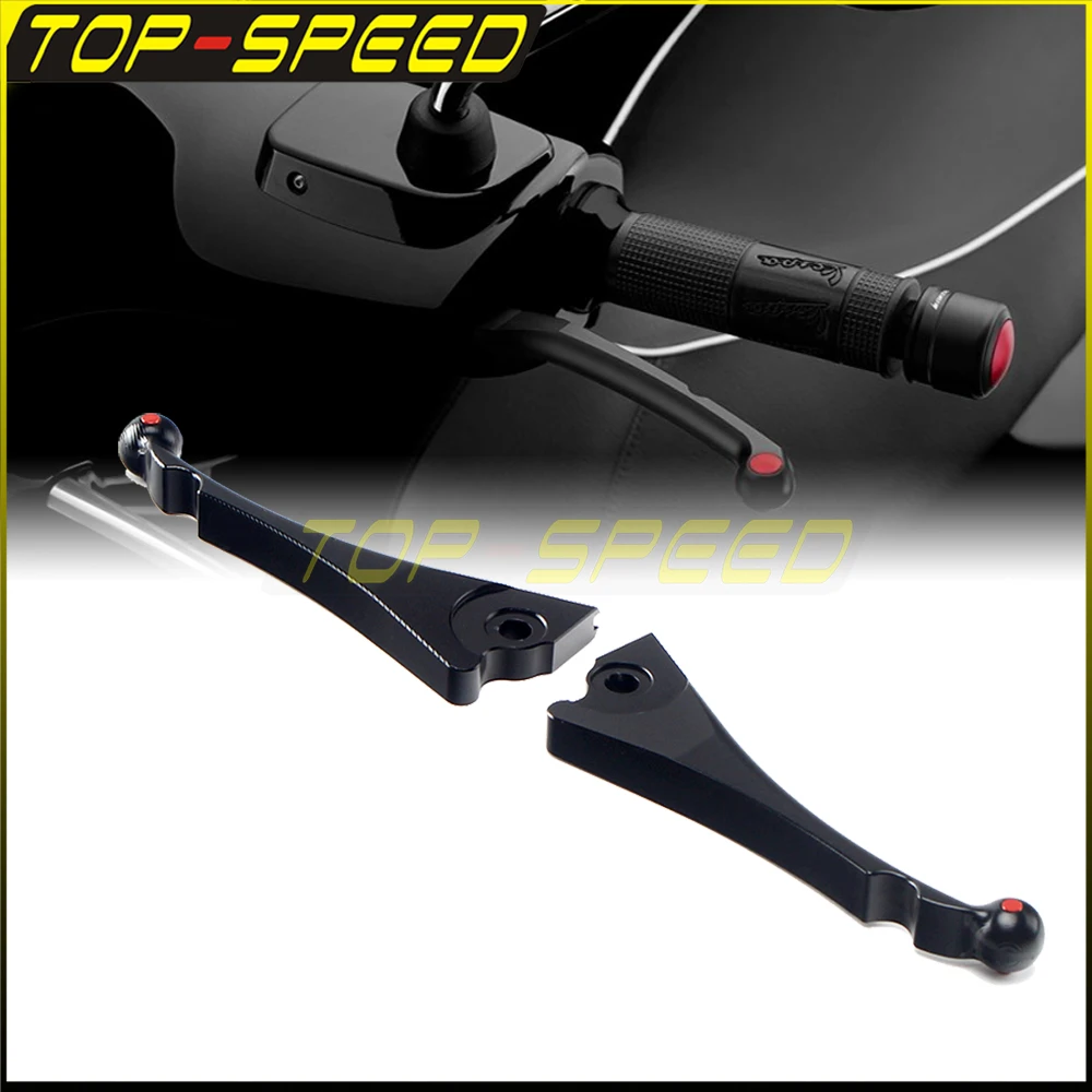 

For S150 LX150 LXV150 PRIMAVERA 150 SPRINT 150 2017 2018 2019 Motoecycle Front Disc CNC Drum Handlebar Brakes Levers