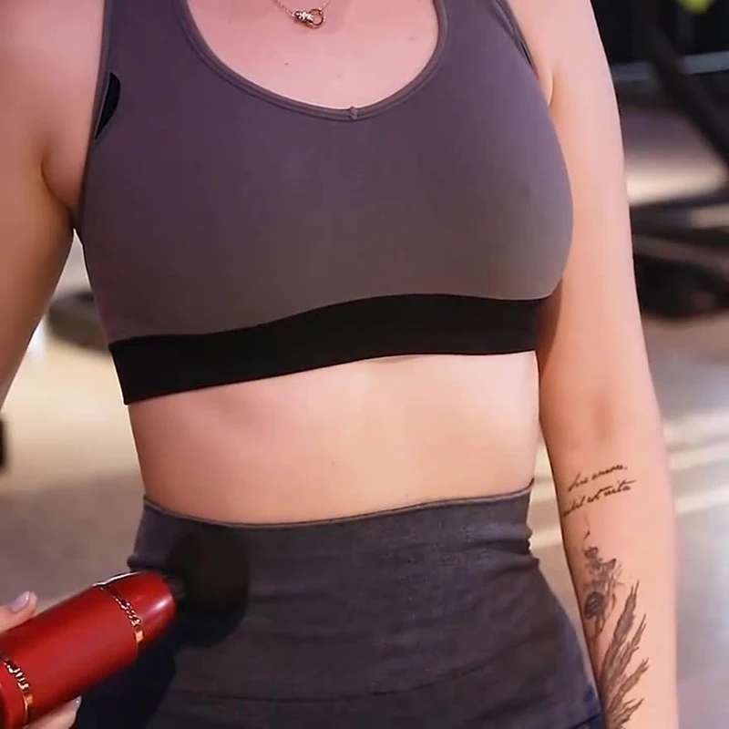 Мини-массажер для тела мышечный массажер спины шеи ткани перкуссия облегчение