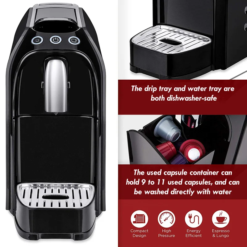 Капсульная кофемашина JASSY программируемая одноступенчатая для эспрессо