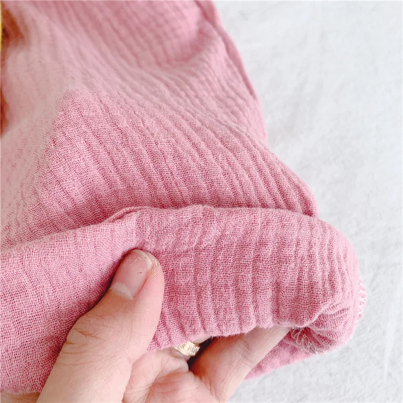 2020 летние детские штаны для девочек однотонные с защитой от комаров маленьких