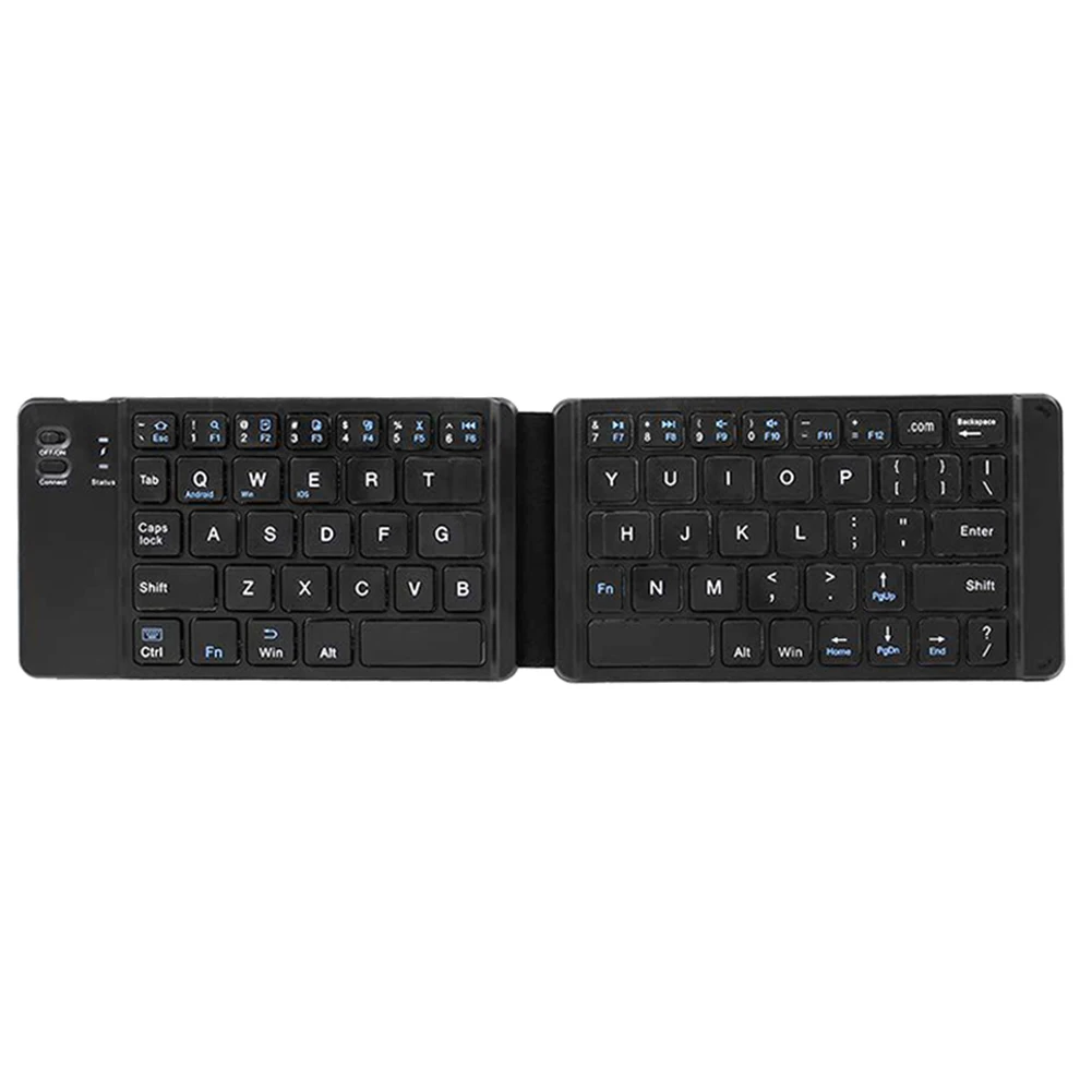 

Foldable Wireless Bluetooth Keyboard Rechargeable Mini Portable Touchpad for Tablet VH99