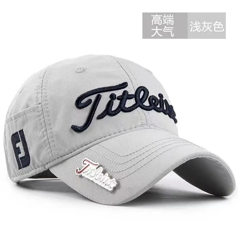 

spring and summer waterproof hats fashion embroidery golf caps men's baseball caps ladies outdoor sports and leisure hat cap