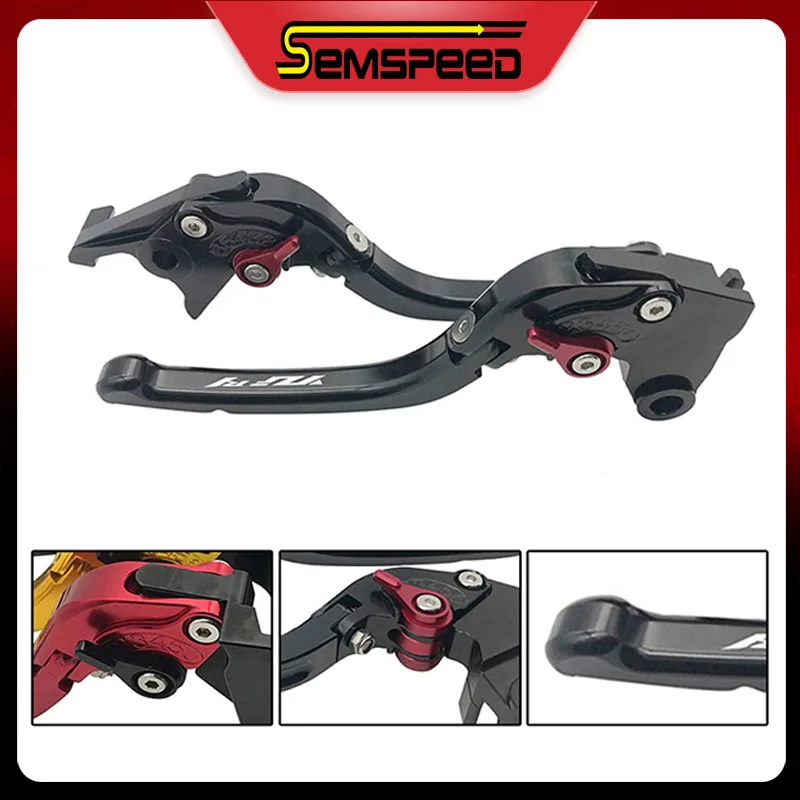 Рычаг сцепления и тормоза для мотоцикла YAMAHA регулируемые складные рычаги с ЧПУ 1