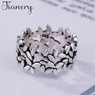 Очаровательный оригинального дизайна в богемном стиле листьев кольца для женщин модная обувь, украшенная стразами открытые, кольца на палец женские Бохо украшения 2021
