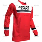 2021 Santa Cruz Enduro горный велосипед Джерси MX Мотокросс BMX гоночный Джерси DH с длинным рукавом Велоспорт одежда MTB футболка