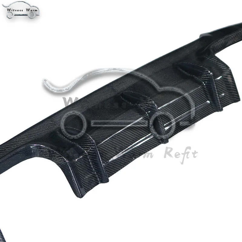 Автомобильный задний бампер из углеродного волокна диффузор спойлер для BMW 3