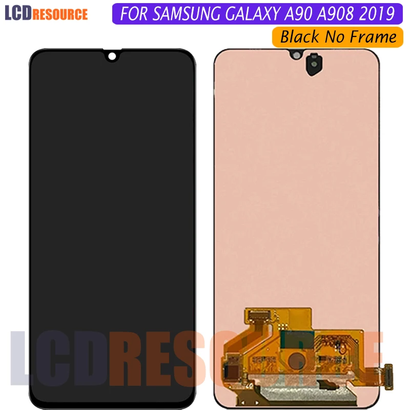 Pantalla LCD de 6,7 pulgadas para SAMSUNG Galaxy A90, repuesto de montaje de digitalizador con pantalla t&aacute;ctil, 5G, A908, A908N-2