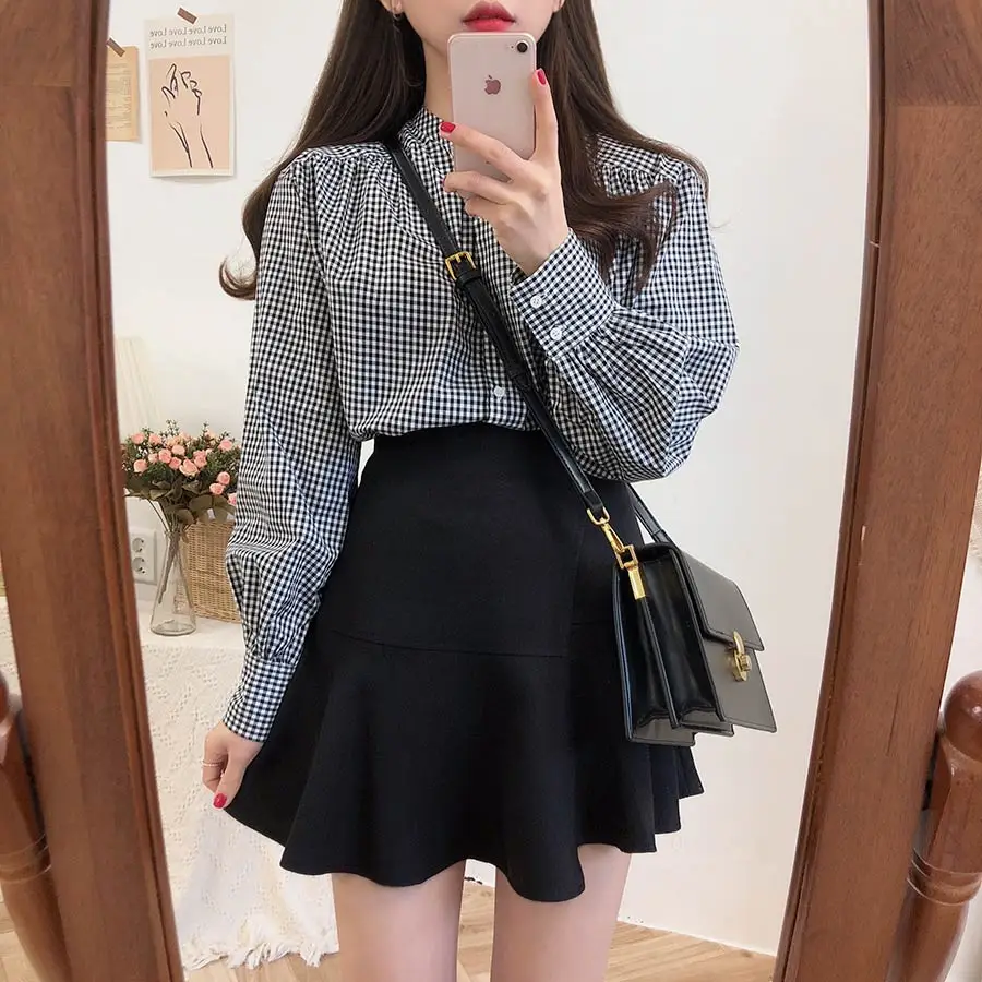 

S-XL New New short Skirt Korean black Skirt Women Zipper High Waist School Girl Skirt vintage mini skrits summer irregular