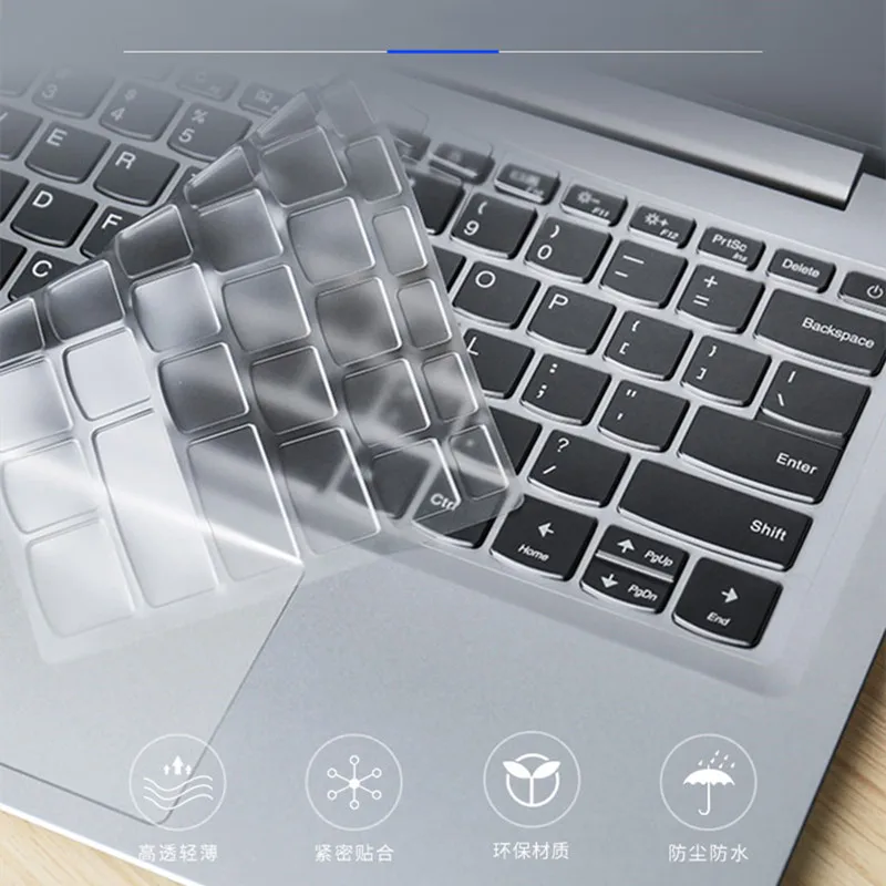 

TPU Laptop Keyboard Cover Skin Protector For Lenovo xiaoxin Air 14 2019 2020 Yoga s940 S550-14 13IML thinkbook 14 Waterproof