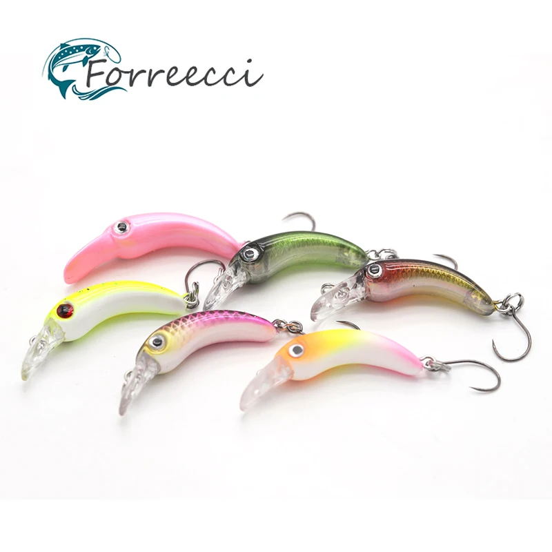 10 цветов плавающая мини приманка для рыбалки набор 29 мм/1 3 г Воблер мелкой рыбы