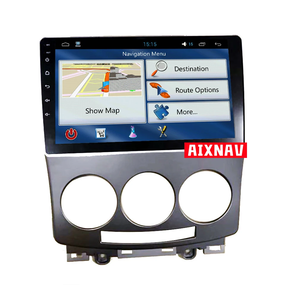 Автомобильный gps для Mazda 5 Автомагнитола 1 Din стерео аудио навигация Мультимедиа dvd