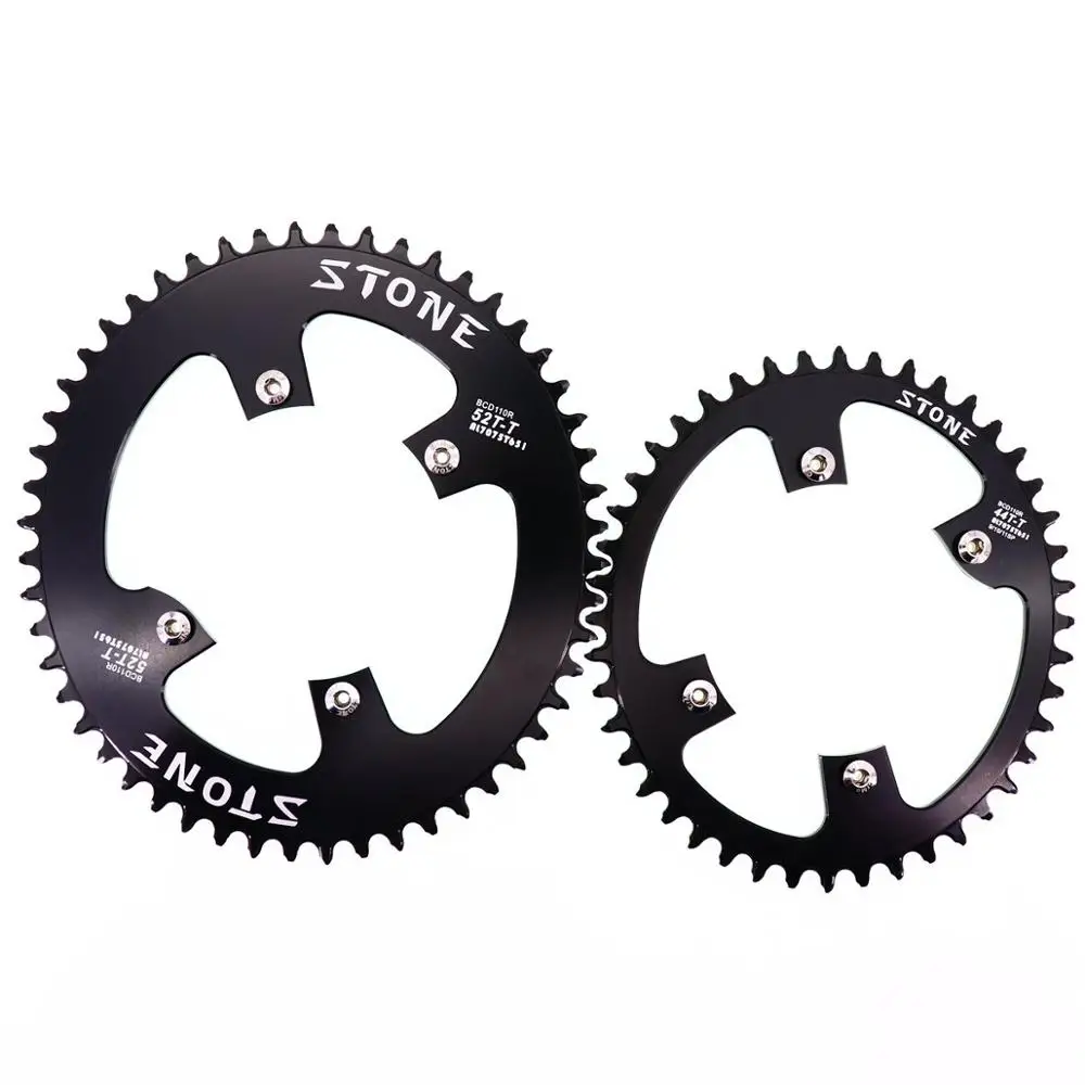Камень передняя Звездочка 110 BCD овальной формы для Shimano 105 R7000 R8000 R9100 36 t, 38, 40, 42, 44, 46 т 48 50 52T 54 56 58T 60 зуб велосипед 110bcd