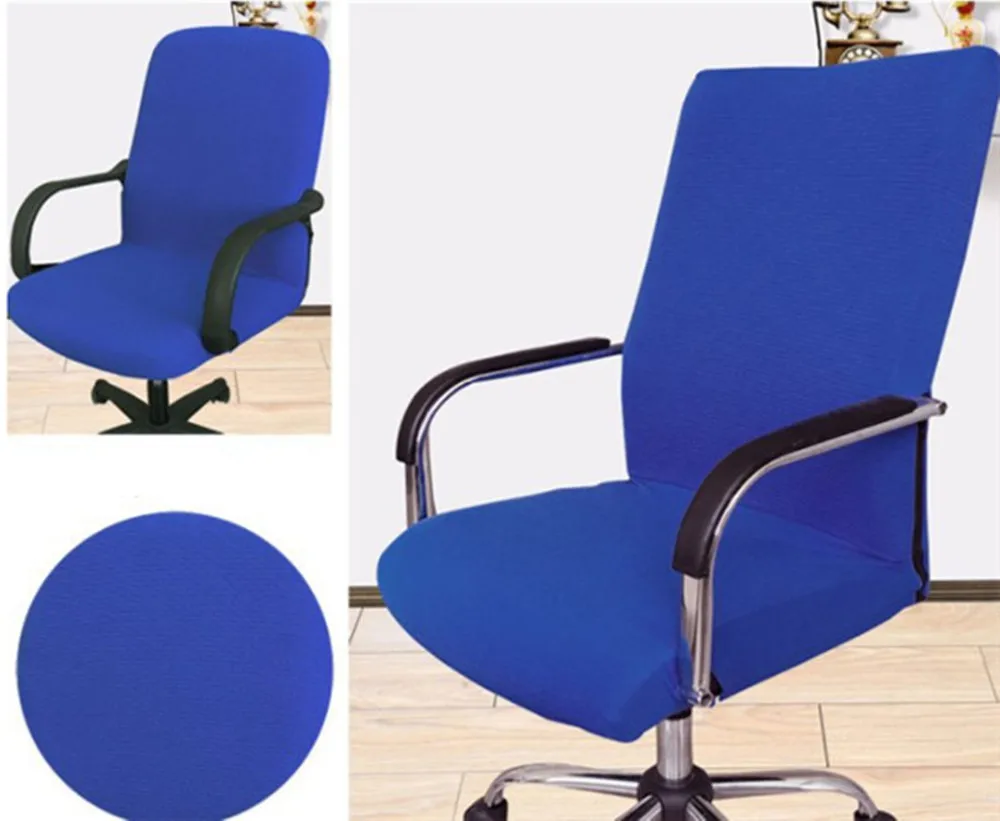 Stripe Elastic Office Computer Chair Cover Side Arm Chair Cover Recouvre Chaise Stretch Rotating Lift Chair Cover Without Chair