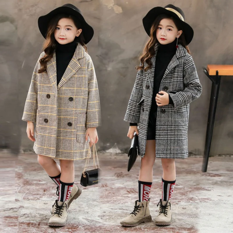 Коллекция 2019 года зимние длинные хлопковые куртки для девочек Детская верхняя