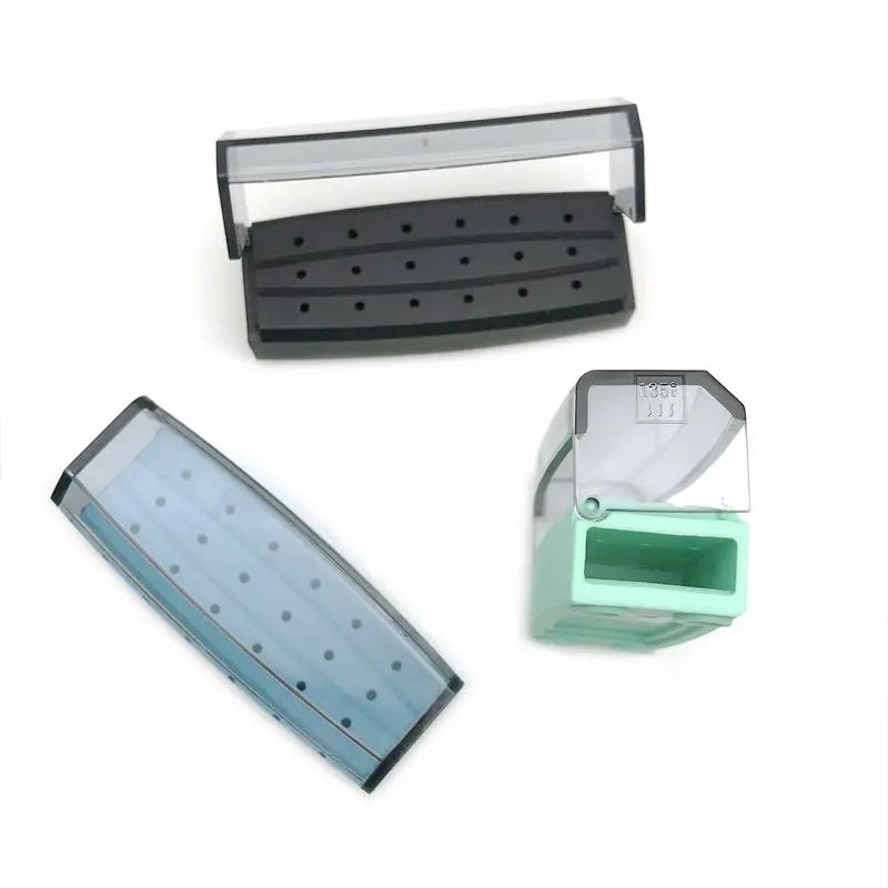 Ящик для стерилизации стоматологических фрез Dental Sterilizer Case Bur Box с 18 отверстиями для стоматологических фрез высокой скорости 1,6 мм Dentist Drill Autoclave on.