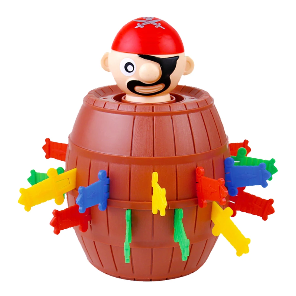 

Pirate Barrel Game Pirate Funny Barrel Novelty Toy Bucket Lucky Stab Toys Game