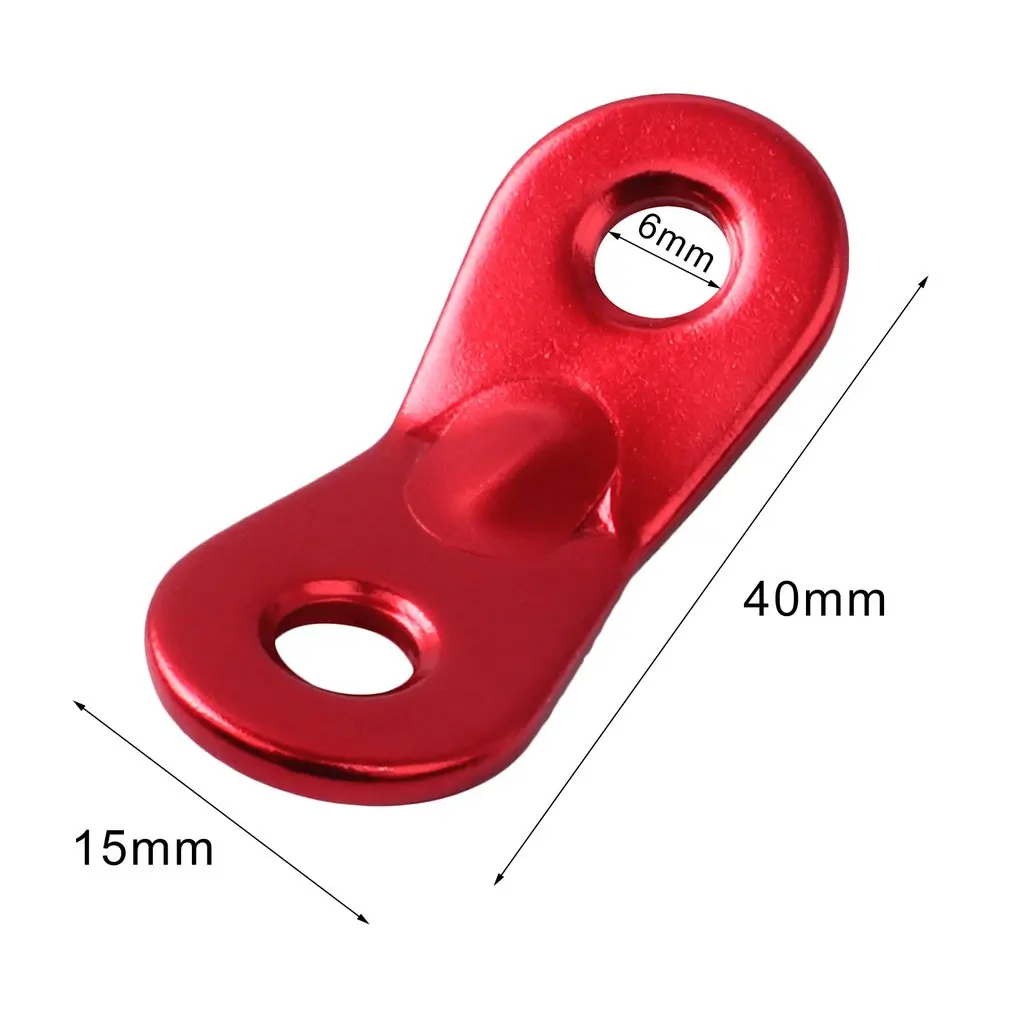 

Travel Outdoor Camping Aluminum Alloy double hole Tent Rope Adjustable Buckle Curtain rope fittings wind buckle