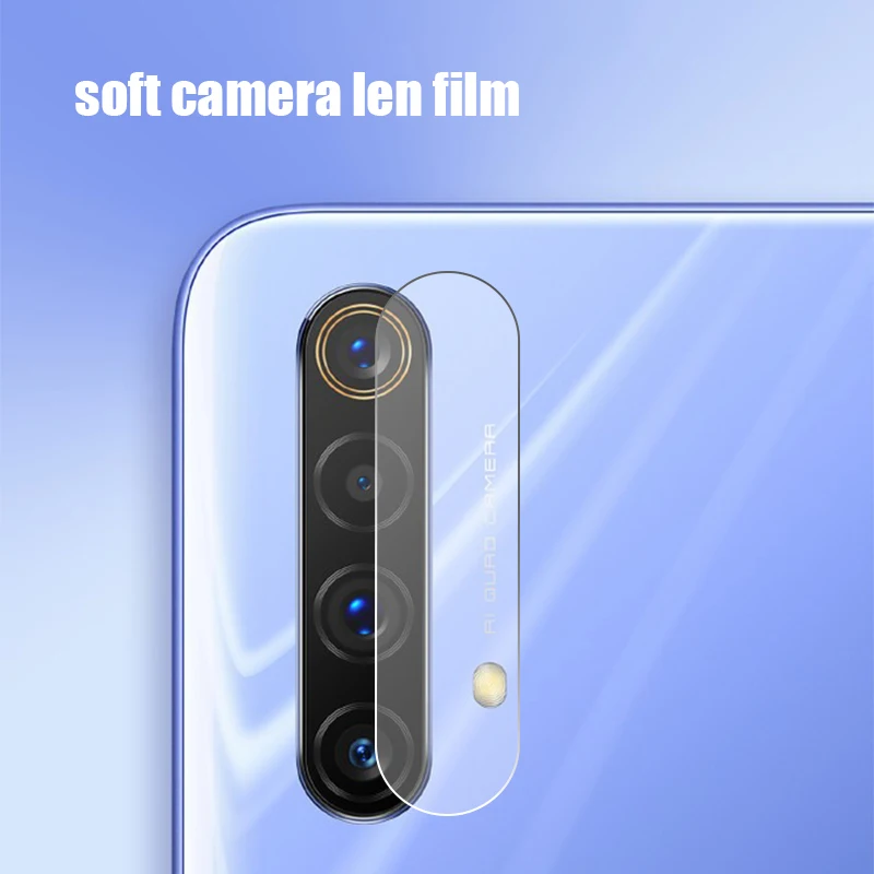 Защитная пленка 2 в 1 для экрана и камеры Realme 6 7 5 3 Pro, пленка для объектива 7i 6S 6i 5i 3i Q2 Q2i V5 5G V3 Q Glass on.