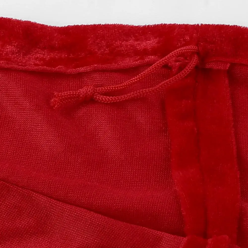 Униформа для косплея деда мороза красного цвета| |