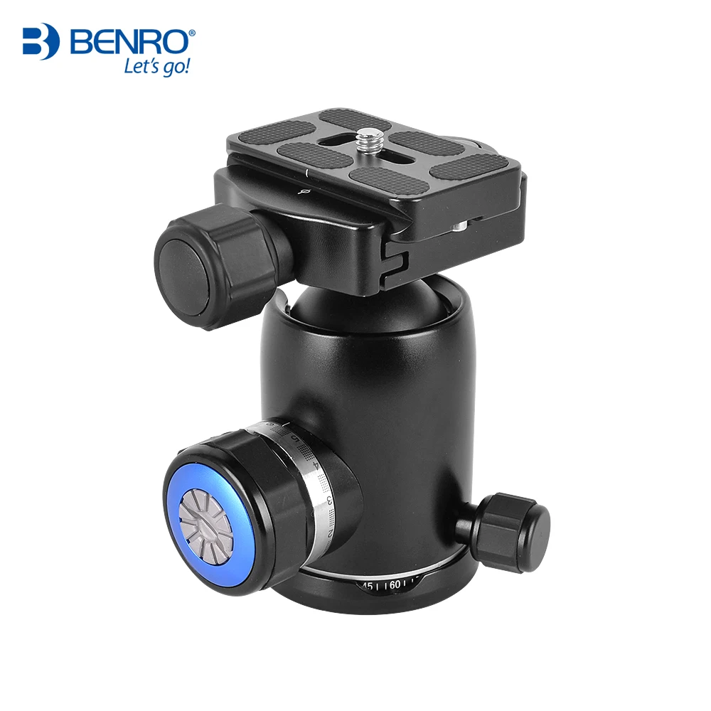 BENRO V0 V1 V2 V3 Ballhead Professional Universal Aluminum Ball Head For Camera Tripod With Quick Release Plate 3/8" Thread |