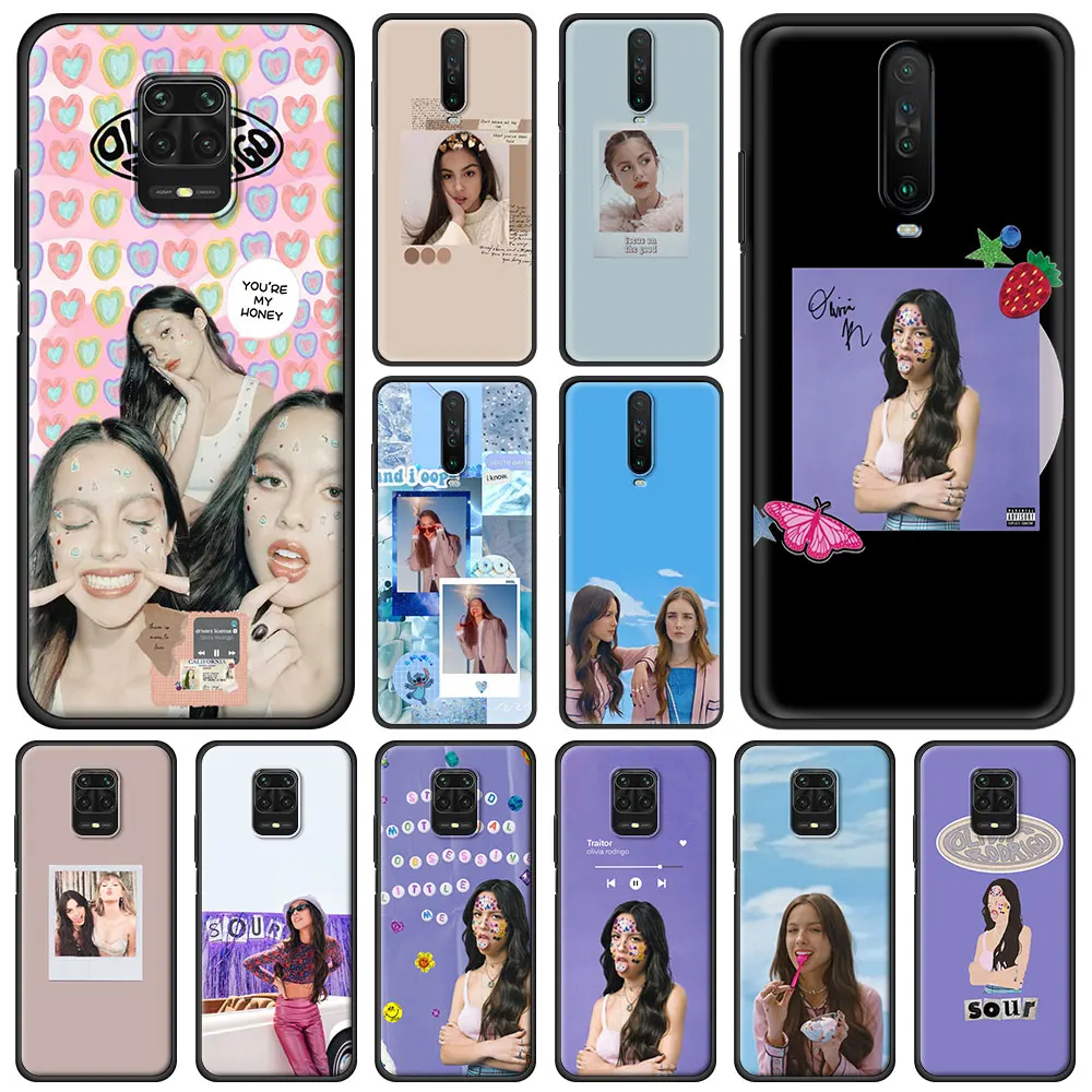

Olivia Rodrigo - SOUR Full Album For Redmi Note 7 8 8T 9 Case Silicon Cover Cases For Redmi 8 8A 9 9A 9C Note 9S 10 Pro Fundas