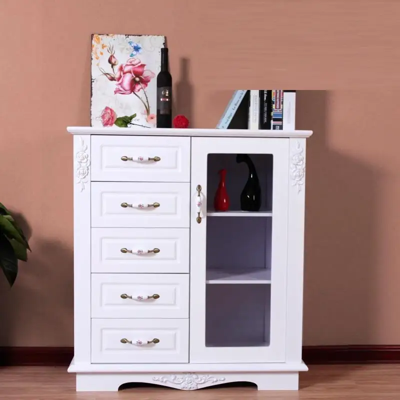 MODEL K Kast потертый шик Cocina Lemari Kayu Armarios мобильный Европейский деревянный Mueble De Sala шкаф мебель Органайзер комод - Цвет: MODEL K
