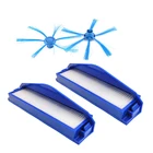 HEPA фильтр, боковая щетка салфетка для пылесоса Philips FC8007, FC8792, FC8794, FC8796