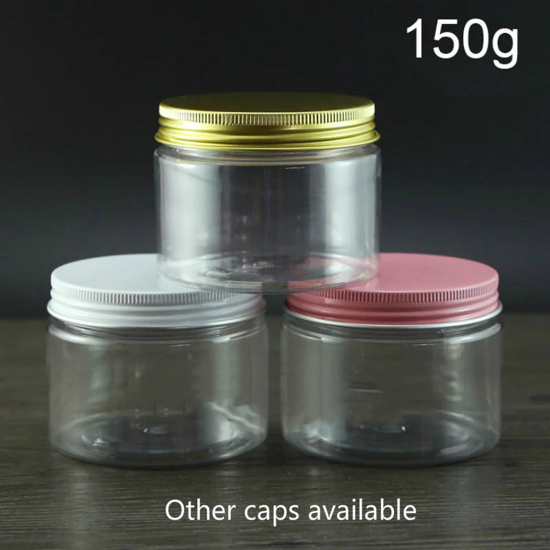 150 г пластиковая банка пустая бутылка для лосьона ухода за кожей тела прозрачная