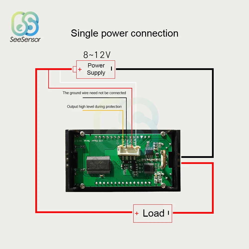 DC 0 200V 10A ЖК дисплей Дисплей Цифровой вольтметр амперметр ваттметр Напряжение ток