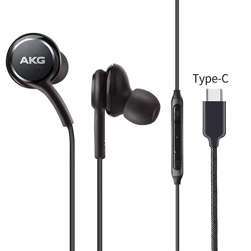Оригинальные цифровые Hi-Fi наушники Samsung AKG DAC USB TYPE C с микрофоном/пультом