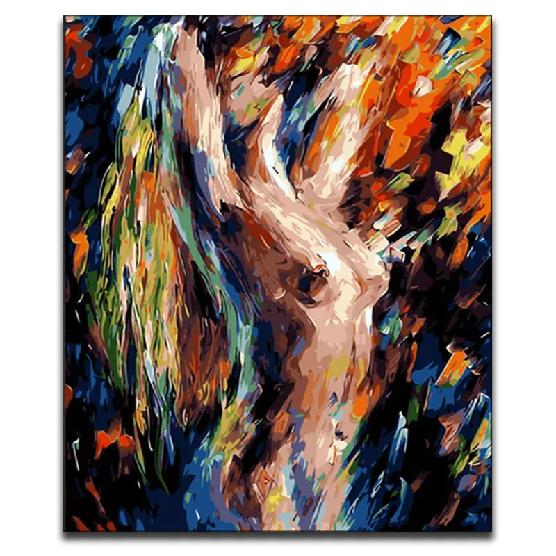 Картина для обнаженных девушек в отеле домашний декор абстрактная картина по