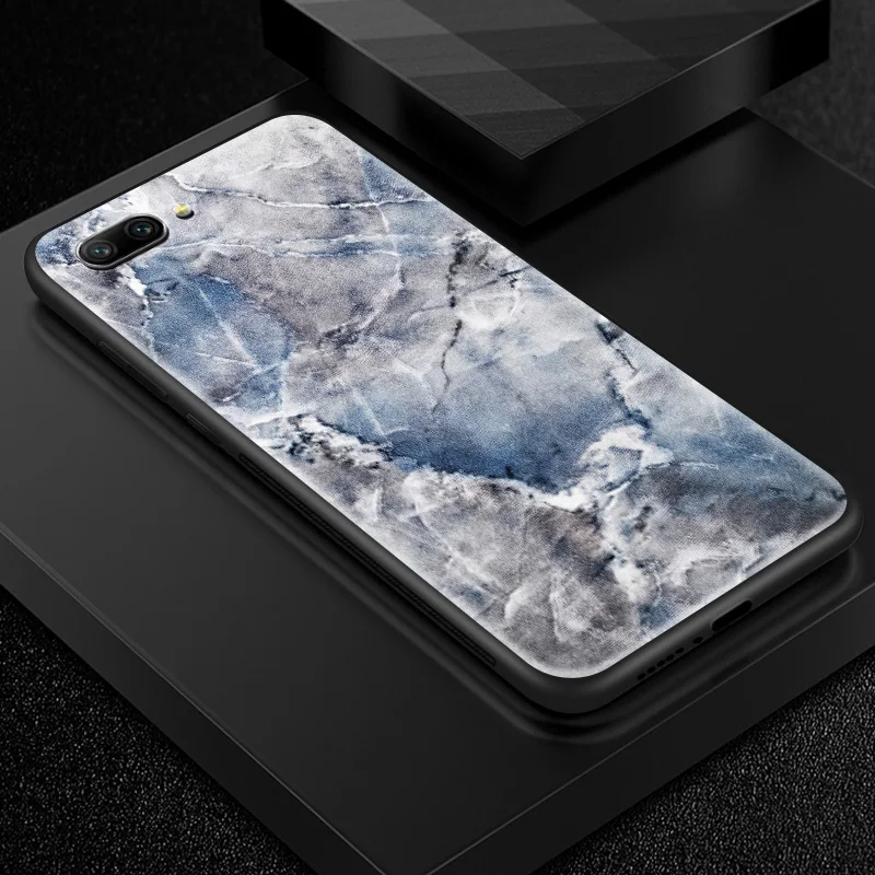 Чехол из закаленного стекла для huawei Enjoy 9s Honor 7A Pro 7C 7X 8A 8X9 10 Lite Magic 2 Play mate 20 Pro Nova2 3 4 Design Sky shell - Цвет: W313