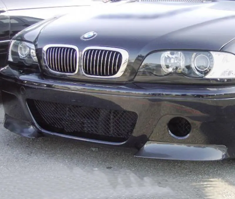 Сплиттер для губ переднего бампера CSL Style BMW 3 Series E46 M3 Бампер 98 05|Обвесы| |