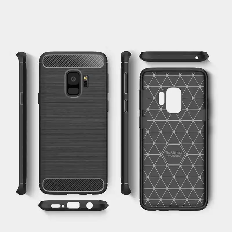 Mokoemi Shock Proof Soft Silicone 5.8&quotFor Samsung Galaxy S9 Case For Plus Cell Phone Cover |