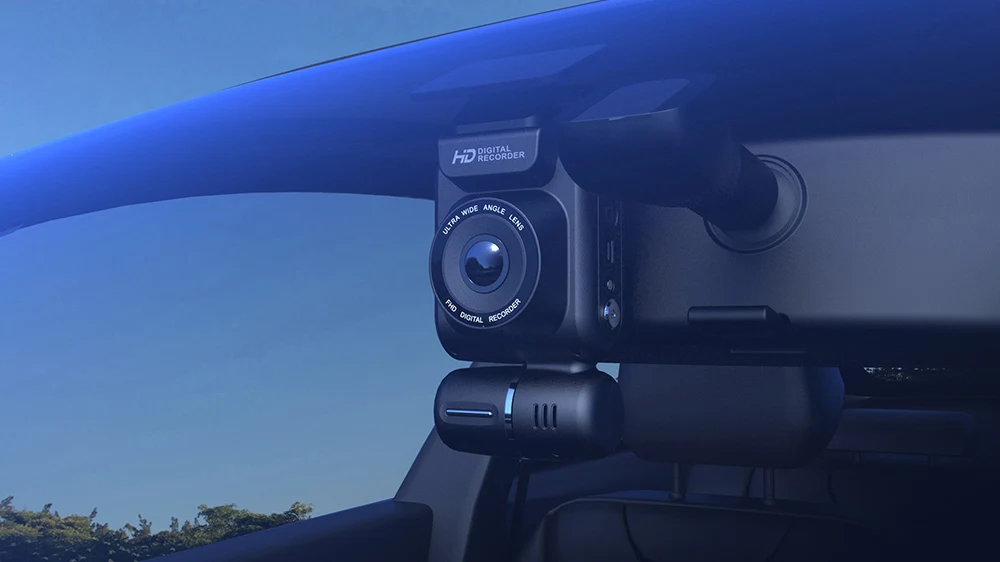 Мини скрытый 4K 2160P двойной объектив Автомобильный видеорегистратор wifi gps регистратор Novatek 96663 чип sony IMX323 сенсор двойная камера видеорегистратор D20
