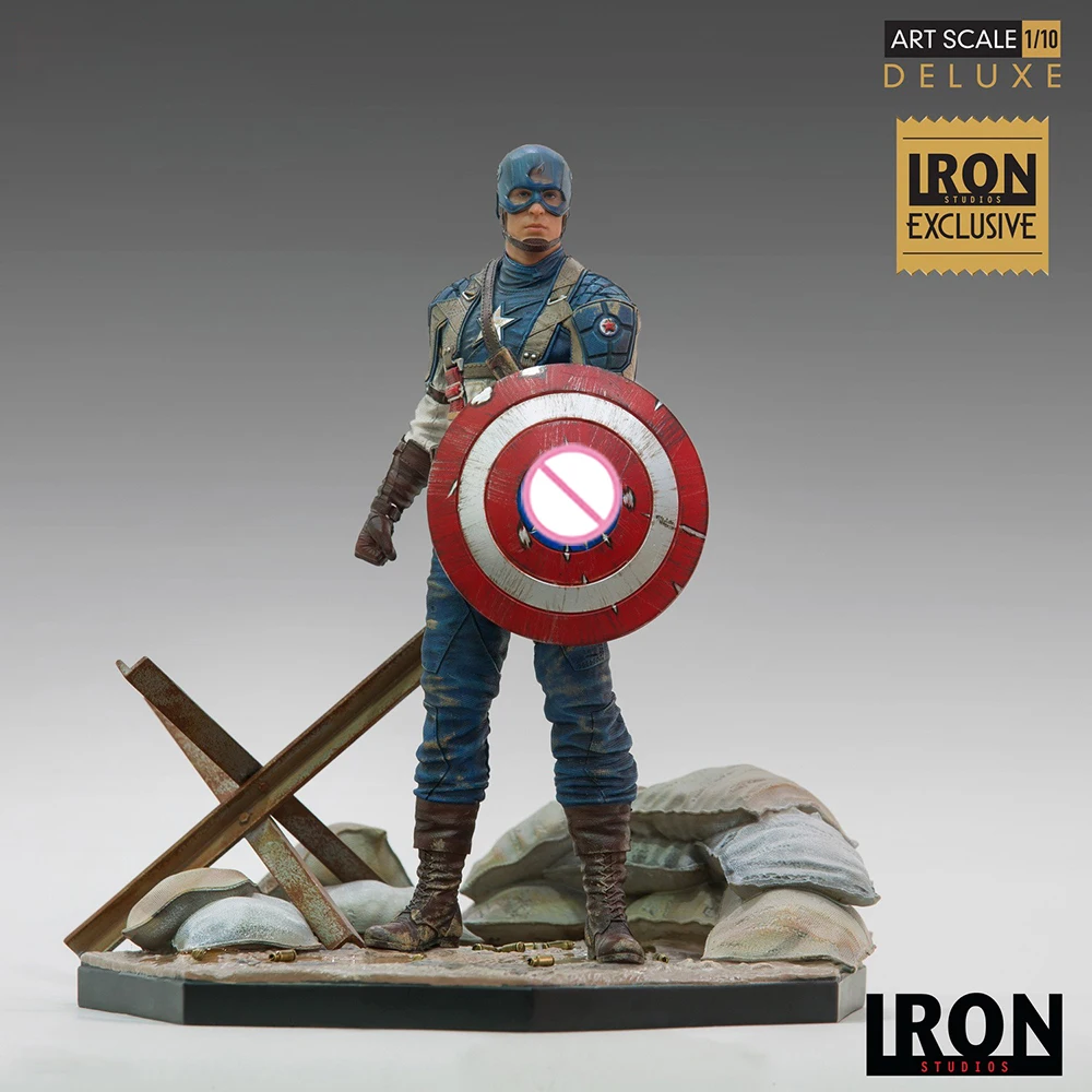 

Iron Studios MARCAS18019-10 1/10 Scale The Hero Captain Statue for Fans Collection In Stock
