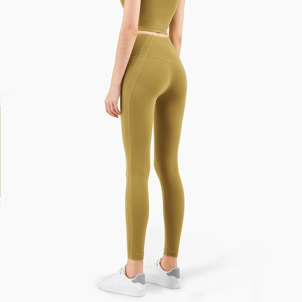 High Waist Women Sports Pants Tights Yoga Leggings Fitness Clothing High Quality Squat Proof Squat Proof Compression Gym Running