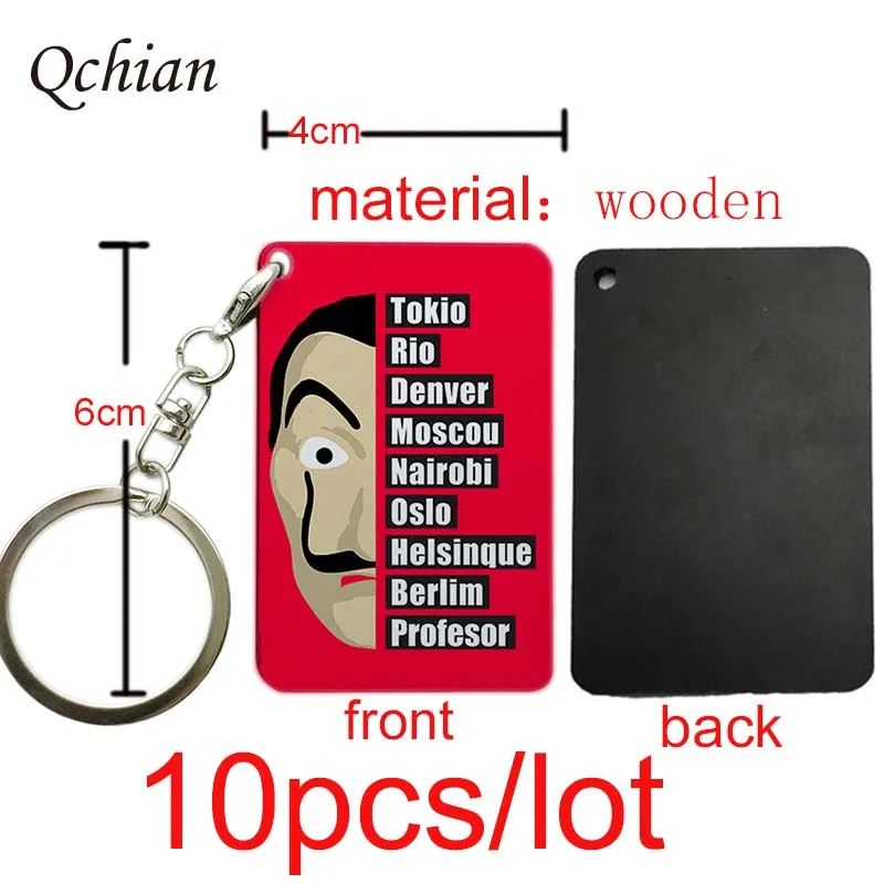 Брелок для ключей бумажный дом мужчин и женщин 100 шт. 20 10 шт.|Брелоки| |