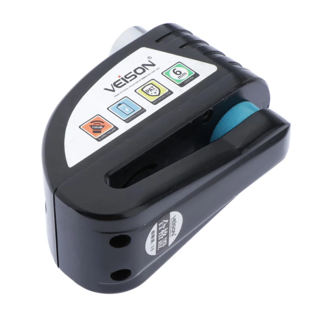

Anti-theft Alarm Disc Brake Lock Motorcycle Bike Wheel Security Shock 110dB