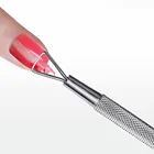 Нержавеющаясталь УФ-гель для ногтей Remover Педикюр маникюрные инструменты для удаления кутикулы толкатель Для женщин и нейл-арта
