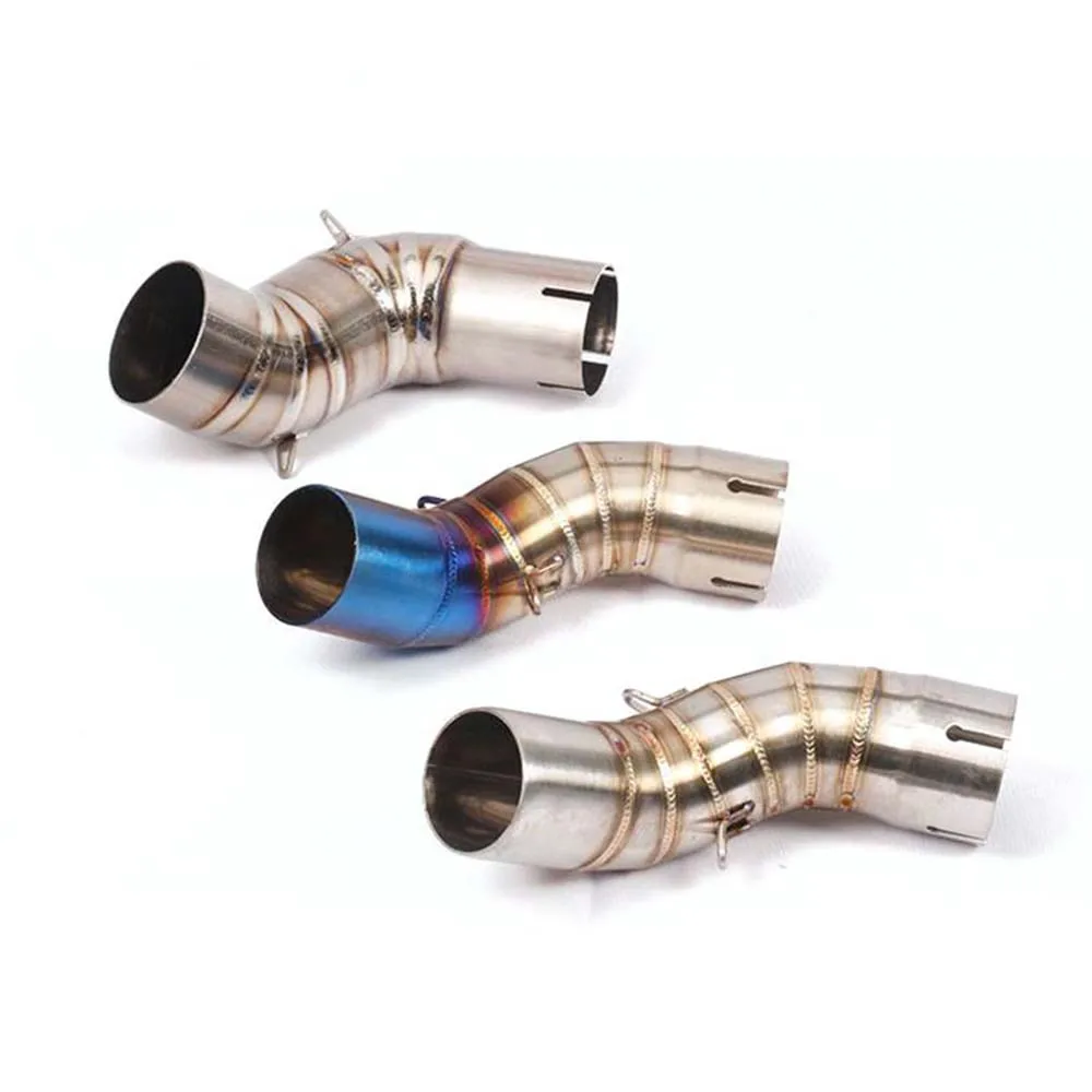 TKOSM Z900 51 мм глушитель выхлопной трубы мотоцикла средний звено аксессуары для Kawasaki