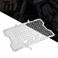stainless steel motorcycle radiator guard radiator grille cover fits for honda cb650r 2019 2020