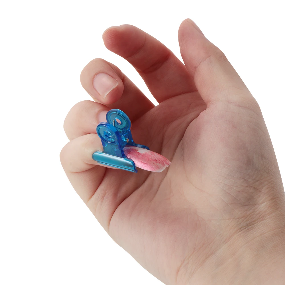 5Pcs Acrylic Plastic C Curve Nail Pinching Tips Clips Portable Nails Pinchers Gel Extension Shaped Tools DIY Art Accessorie | Красота и