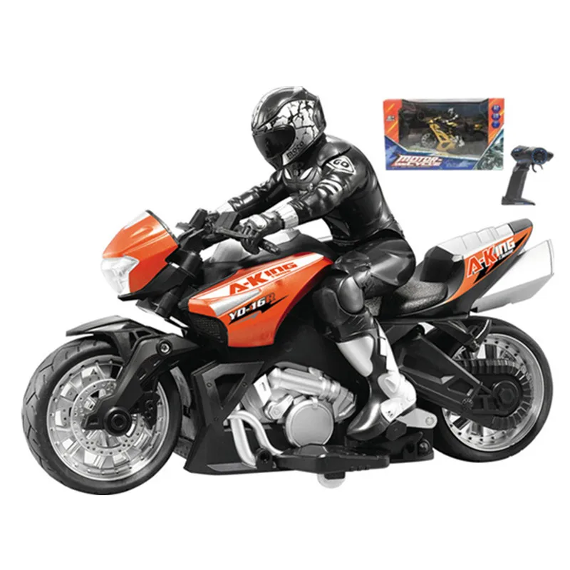 Трюковый мотоцикл с дистанционным управлением 2 4 ГГц 3D