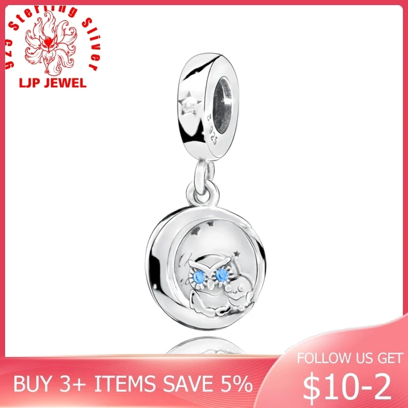 Осень 2019 подвески всегда рядом в виде совы подходят для оригинальных браслетов