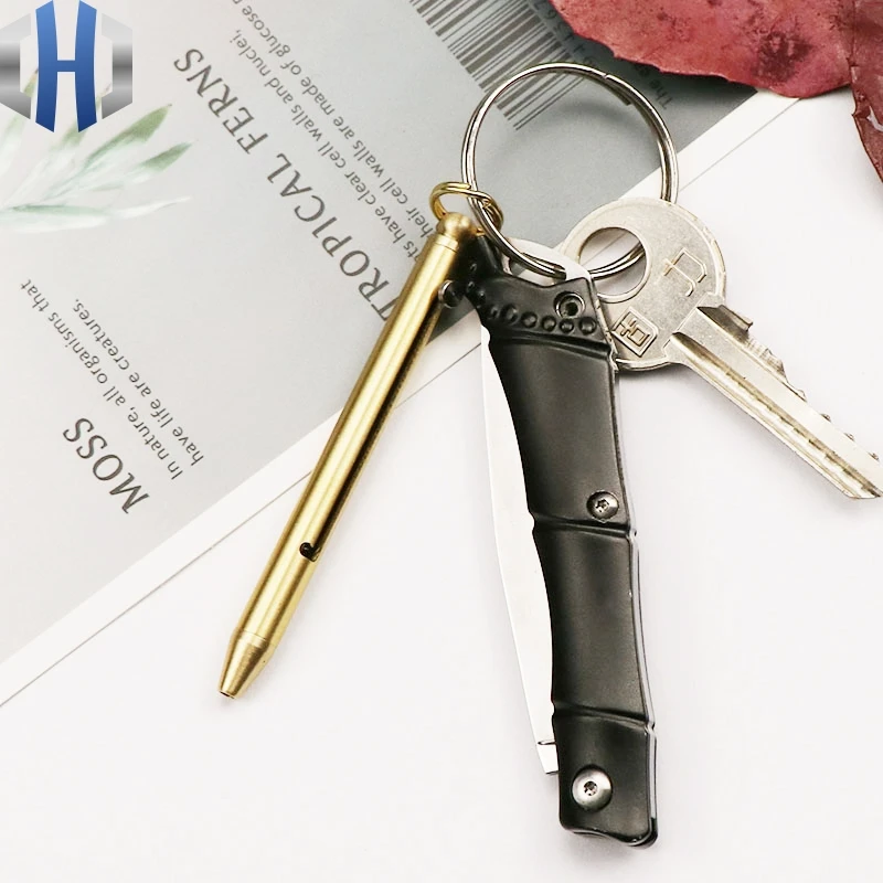 Выдвижная зубочистка из титанового сплава портативная многофункциональная