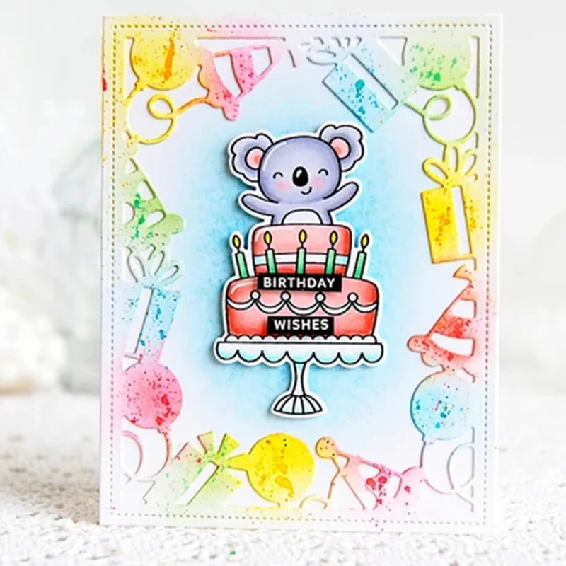 

JC Gift Rectangle Frame Metal Cutting Dies Scrapbook Handmade Tools Die Cut Card Make Stencil Craft Mold Mould Model Decoration