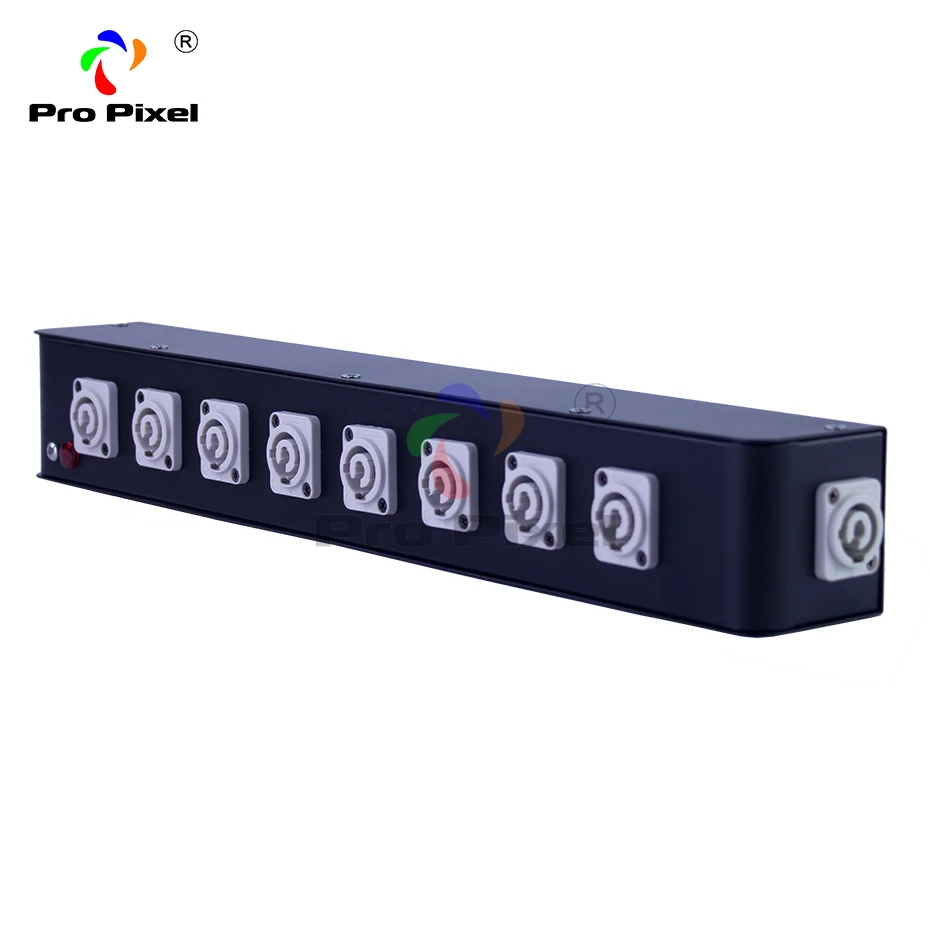 1 шт. 4 порта power con power Box, power con in и power con out для движущейся головки, dj light