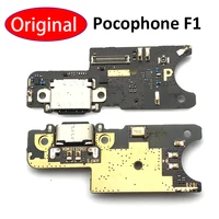 original new for xiaomi pocophone f1 poco f1 usb charging port flex cable dock connector board repair parts