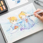 2022 4 шт. перьевая ручка, акварельная ручная роспись, кисть для начинающих, инструмент для скетчинга, кисть для хранения воды, ручка с крючком